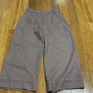 Express Taupe Wide Leg Pants